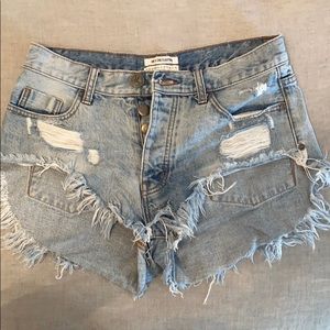 One Teaspoon Roller Shorts